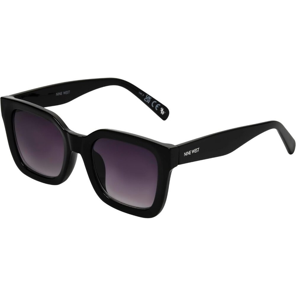 Women's Sunglasses Recycled Plastic 51mm Rectangle Uv 100% Protective